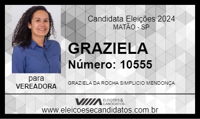 Candidato GRAZIELA 2024 - MATÃO - Eleições