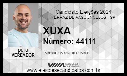 Candidato XUXA 2024 - FERRAZ DE VASCONCELOS - Eleições