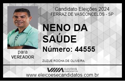 Candidato NENO 2024 - FERRAZ DE VASCONCELOS - Eleições