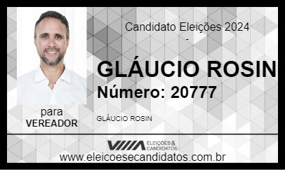 Candidato GLÁUCIO ROSIN 2024 - IPAUSSU - Eleições