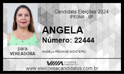 Candidato ANGELA 2024 - IPEÚNA - Eleições