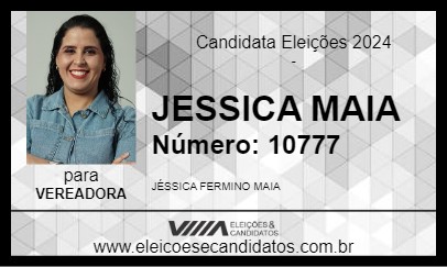 Candidato JESSICA MAIA 2024 - BURITAMA - Eleições