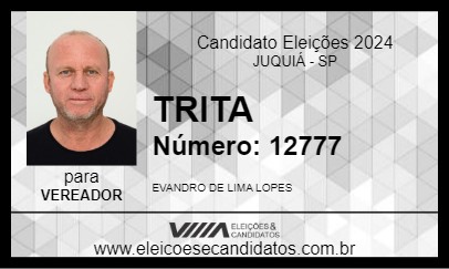 Candidato TRITA 2024 - JUQUIÁ - Eleições