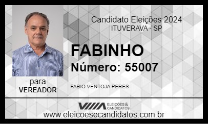 Candidato FABINHO 2024 - ITUVERAVA - Eleições