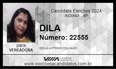 Candidato DILA 2024 - INDIANA - Eleições