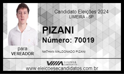 Candidato PIZANI 2024 - LIMEIRA - Eleições