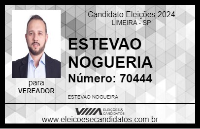 Candidato ESTEVAO NOGUEIRA 2024 - LIMEIRA - Eleições