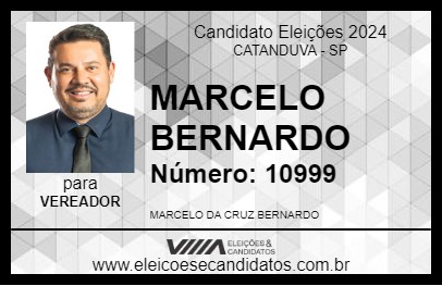 Candidato MARCELO BERNARDO 2024 - CATANDUVA - Eleições