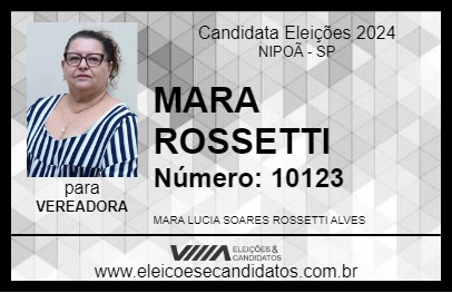 Candidato MARA ROSSETTI 2024 - NIPOÃ - Eleições