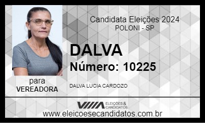 Candidato DALVA 2024 - POLONI - Eleições