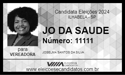 Candidato JO DA SAUDE 2024 - ILHABELA - Eleições