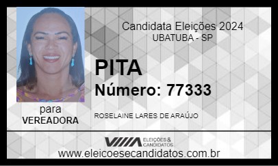 Candidato PITA 2024 - UBATUBA - Eleições