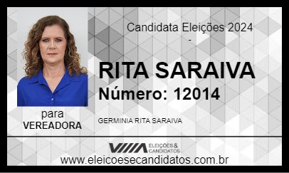 Candidato RITA SARAIVA 2024 - RANCHARIA - Eleições