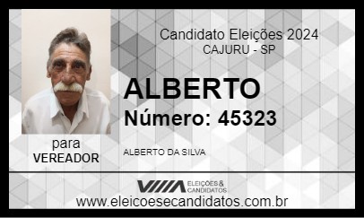 Candidato ALBERTO 2024 - CAJURU - Eleições