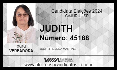 Candidato JUDITH 2024 - CAJURU - Eleições