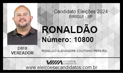 Candidato RONALDÃO 2024 - BIRIGUI - Eleições