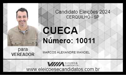 Candidato CUECA 2024 - CERQUILHO - Eleições