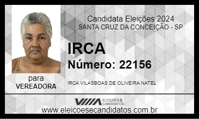 Candidato IRCA 2024 - SANTA CRUZ DA CONCEIÇÃO - Eleições