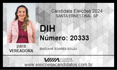 Candidato DIH 2024 - SANTA ERNESTINA - Eleições