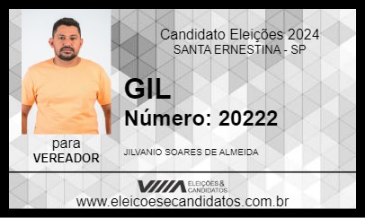 Candidato GIL 2024 - SANTA ERNESTINA - Eleições