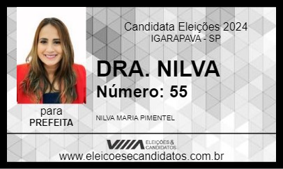 Candidato DRA. NILVA 2024 - IGARAPAVA - Eleições