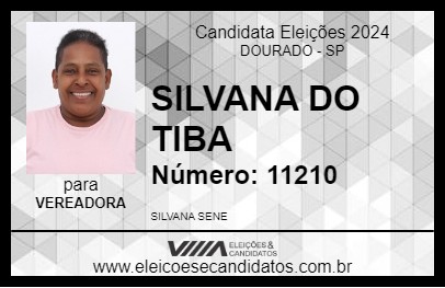 Candidato SILVANA DO TIBA 2024 - DOURADO - Eleições