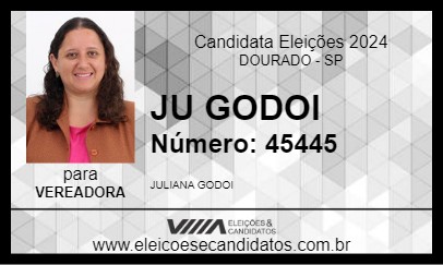 Candidato JU GODOI 2024 - DOURADO - Eleições