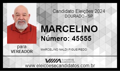 Candidato MARCELINO 2024 - DOURADO - Eleições