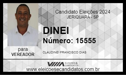 Candidato DINEI 2024 - JERIQUARA - Eleições