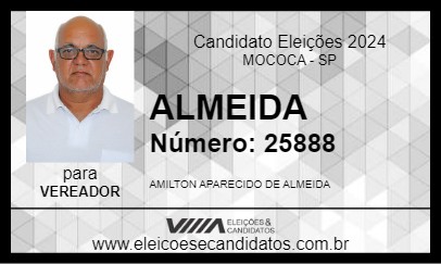 Candidato ALMEIDA 2024 - MOCOCA - Eleições