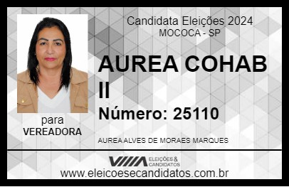 Candidato AUREA COHAB II 2024 - MOCOCA - Eleições