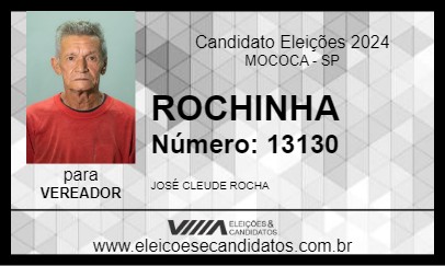 Candidato ROCHINHA 2024 - MOCOCA - Eleições