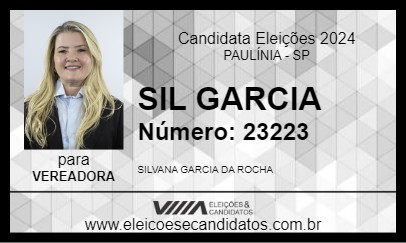 Candidato SIL GARCIA 2024 - PAULÍNIA - Eleições