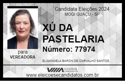 Candidato XÚ DA PASTELARIA 2024 - MOGI GUAÇU - Eleições