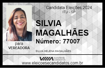 Candidato SILVIA MAGALHÃES 2024 - ITU - Eleições