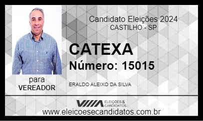 Candidato CATEXA 2024 - CASTILHO - Eleições