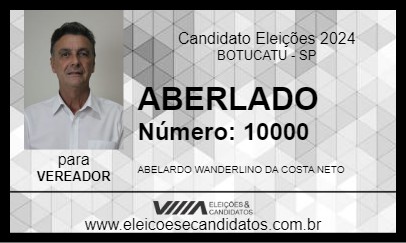 Candidato ABELARDO 2024 - BOTUCATU - Eleições