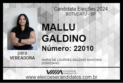 Candidato MALLU GALDINO 2024 - BOTUCATU - Eleições