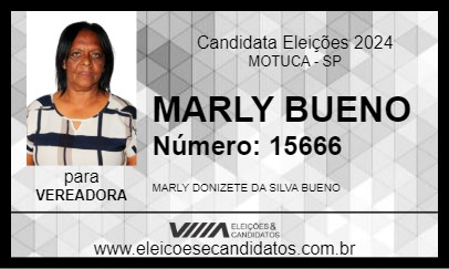 Candidato MARLY BUENO 2024 - MOTUCA - Eleições