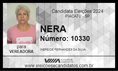 Candidato NERA 2024 - PIACATU - Eleições