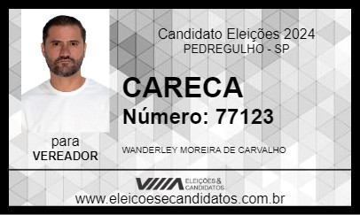 Candidato CARECA 2024 - PEDREGULHO - Eleições