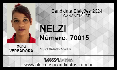 Candidato NELZI  2024 - CANANÉIA - Eleições