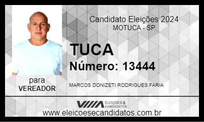 Candidato TUCA 2024 - MOTUCA - Eleições