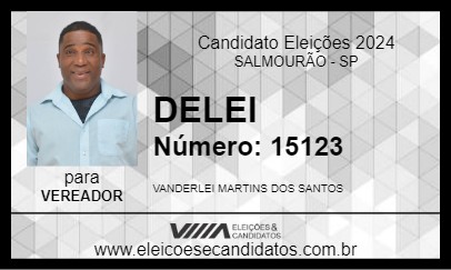 Candidato DELEI 2024 - SALMOURÃO - Eleições