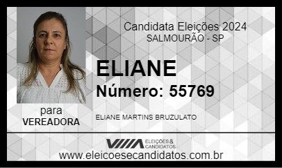 Candidato ELIANE 2024 - SALMOURÃO - Eleições