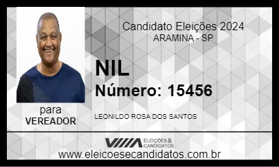 Candidato NIL 2024 - ARAMINA - Eleições