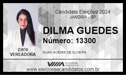 Candidato DILMA GUEDES 2024 - JANDIRA - Eleições