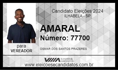 Candidato AMARAL 2024 - ILHABELA - Eleições