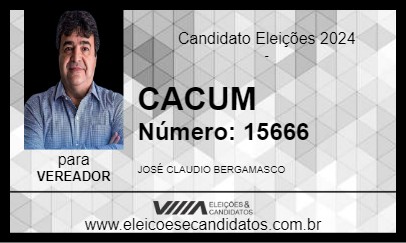 Candidato CACUM 2024 - IGARAÇU DO TIETÊ - Eleições