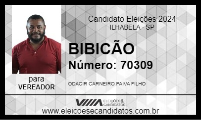 Candidato BIBICÃO 2024 - ILHABELA - Eleições